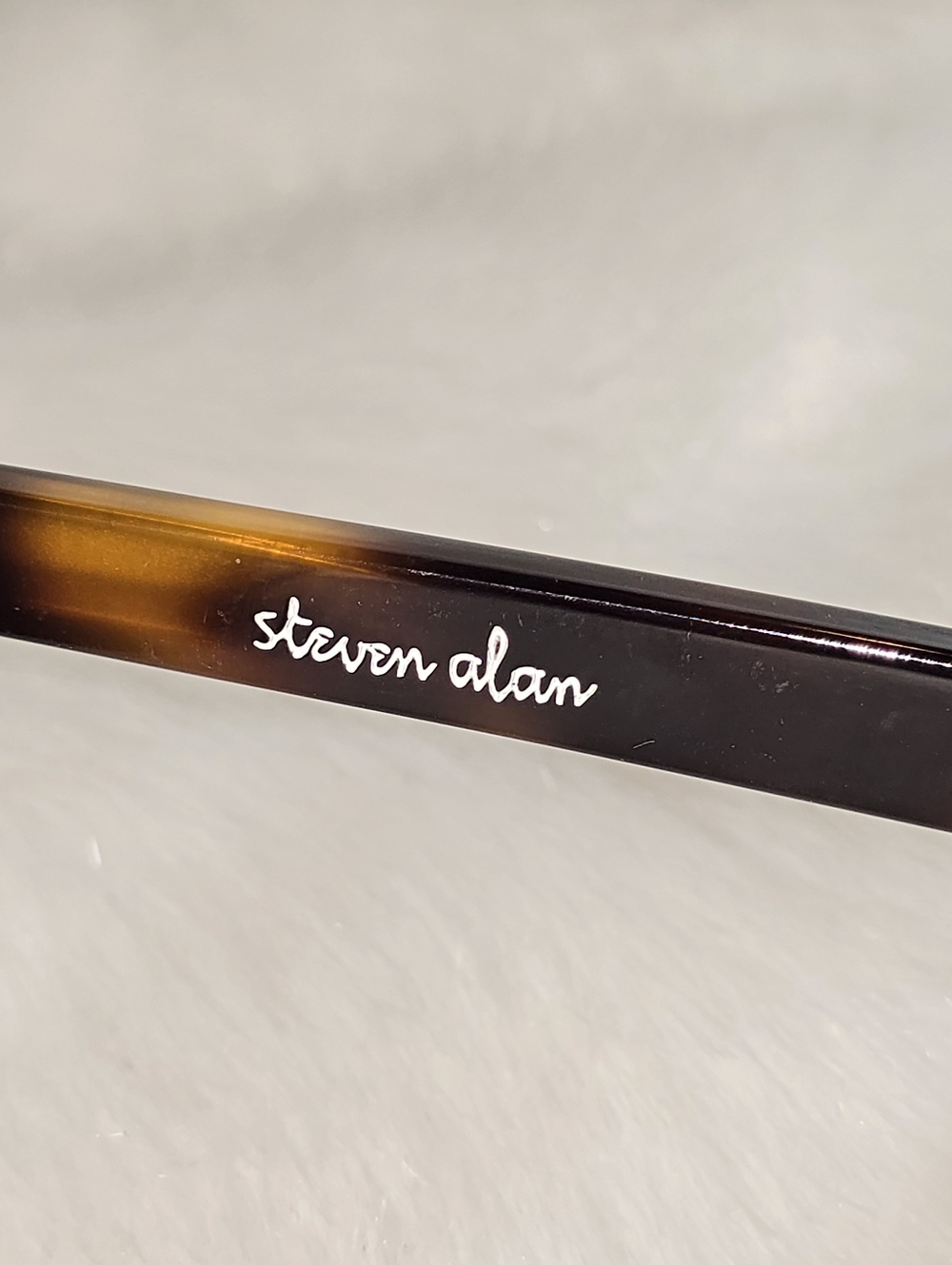 Steven Alan Thayer Vintage Brown Tortoise Shell Round Unisex Sunglasses - Picture 8 of 11